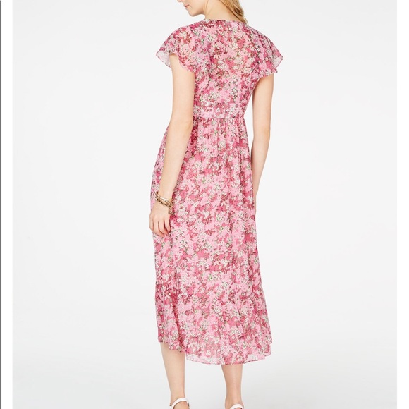 NWT Michael Kors' pink floral dress - Picture 2 of 3